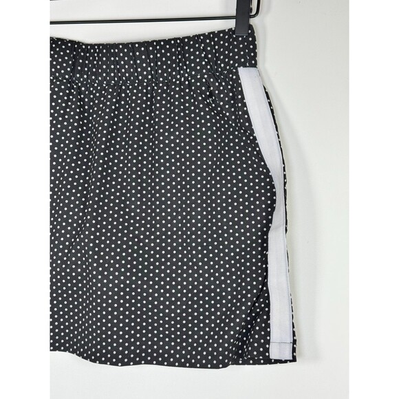 T by Talbots Skort XS Black White Polka Dot Stretch Active Golf Tennis Preppy - Picture 3 of 11